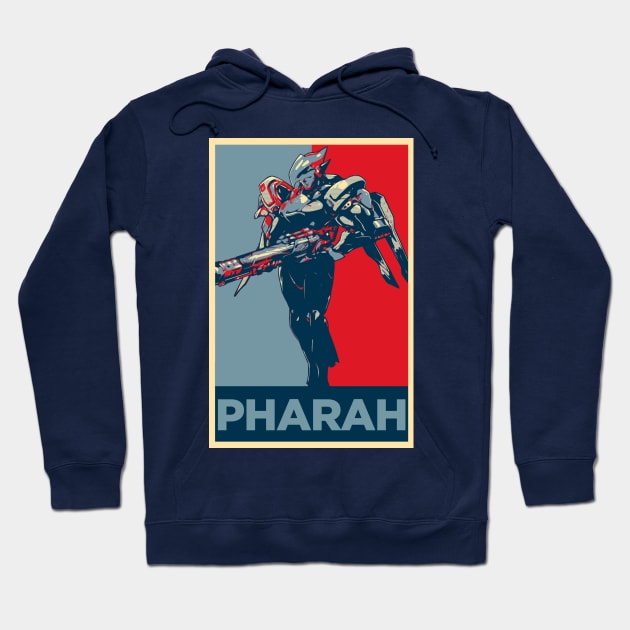 Pharah Poster Hoodie by Anguru